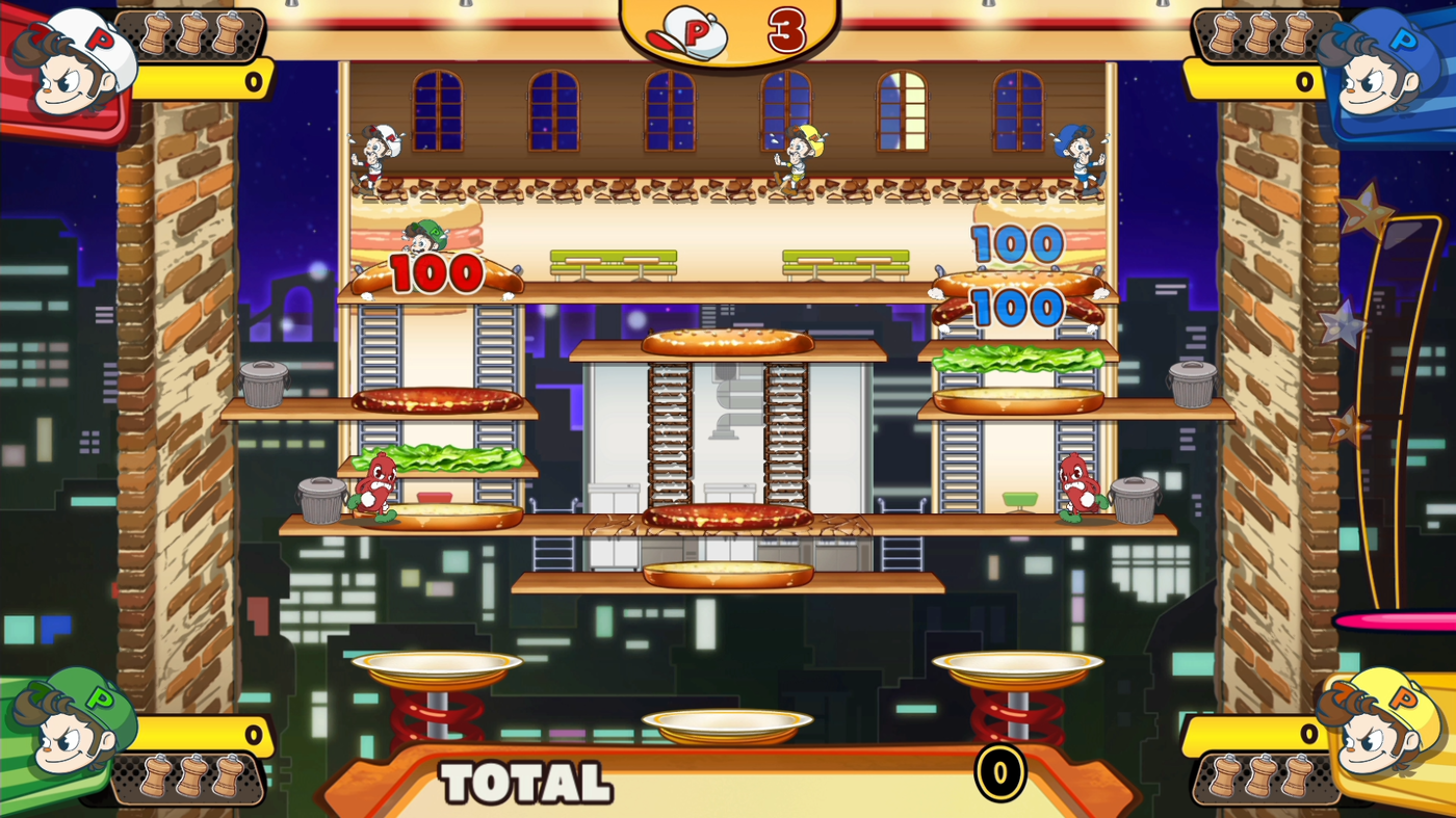 Скриншот из игры BurgerTime Party! - 3