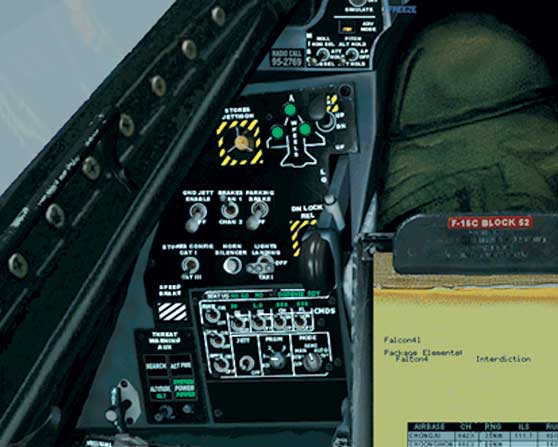 Скриншот из игры Falcon 4 Gold: Operation Infinite Resolve - 2