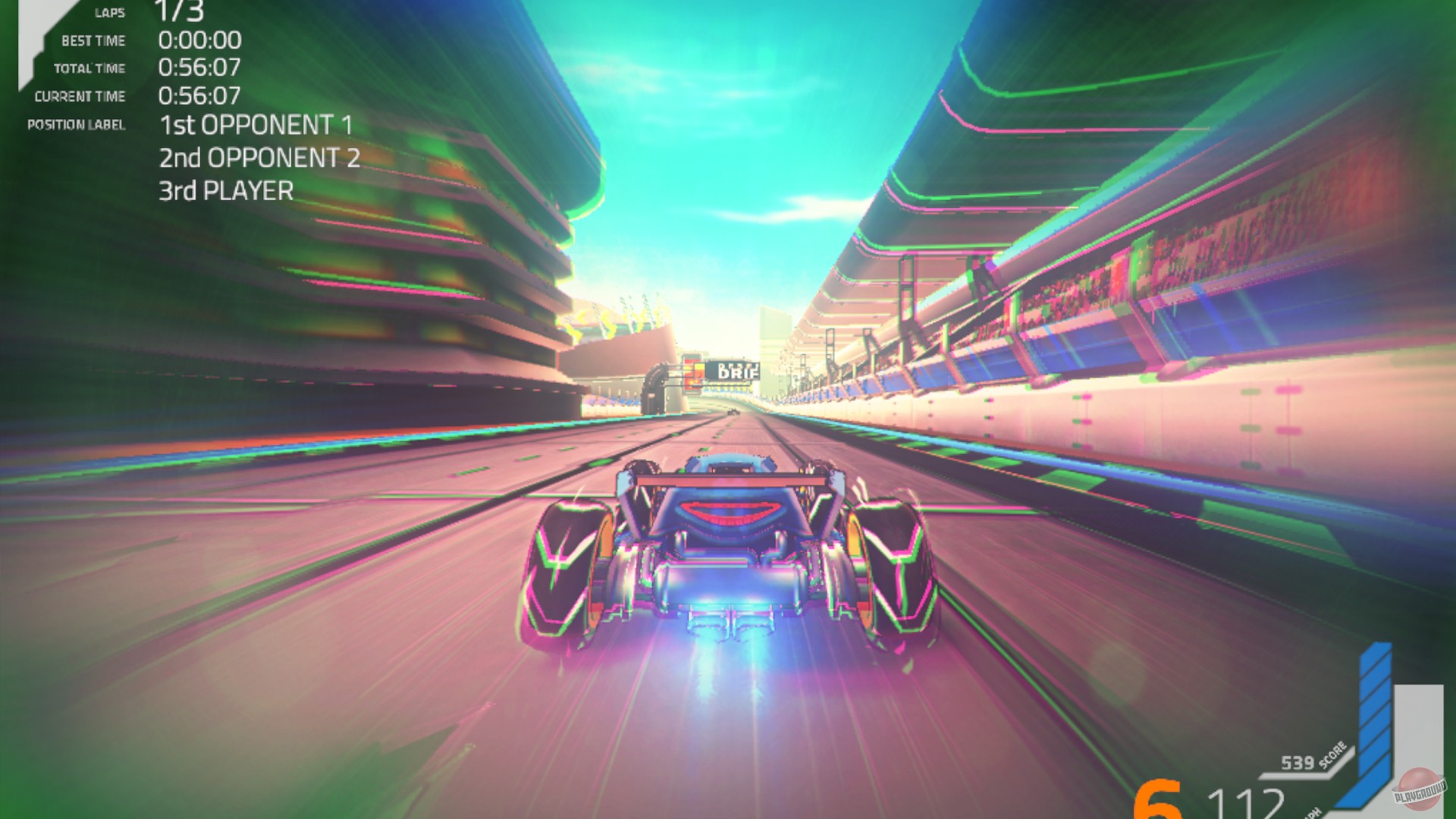 Скриншот из игры XMODULE - 9