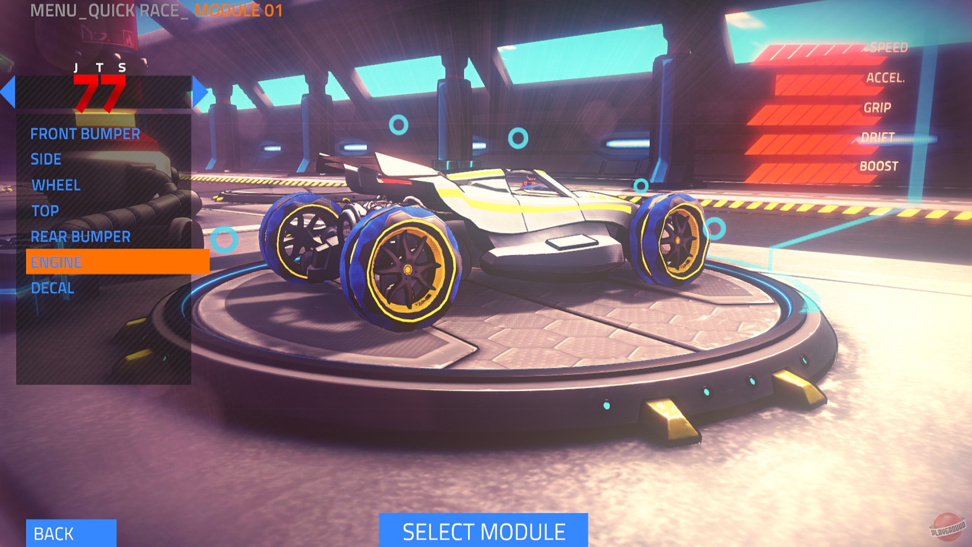 Скриншот из игры XMODULE - 14