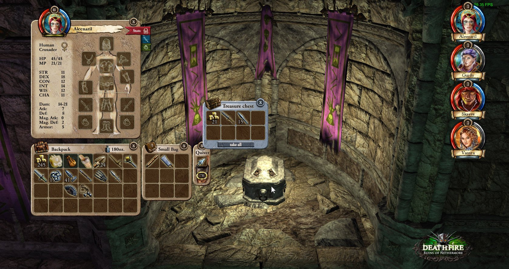 Скриншот из игры Deathfire: Ruins of Nethermore - 6