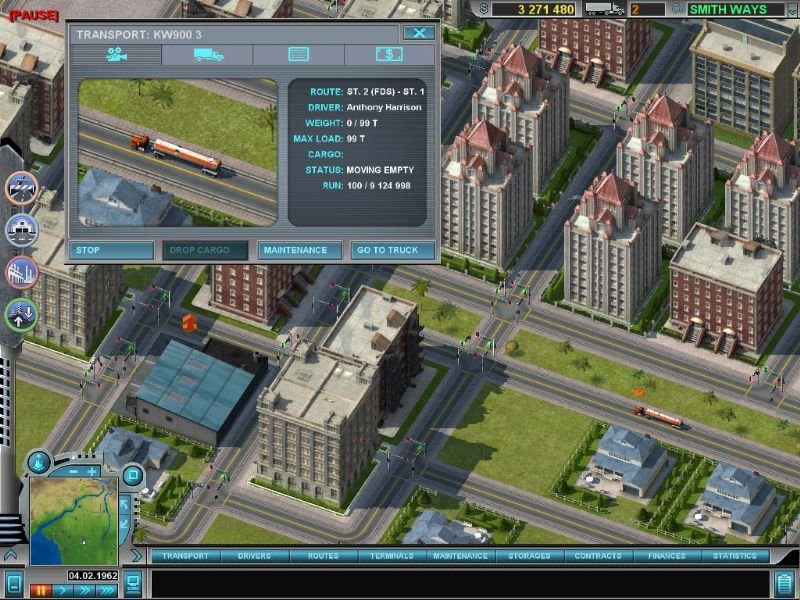 Скриншот из игры Hard Truck Tycoon - 2