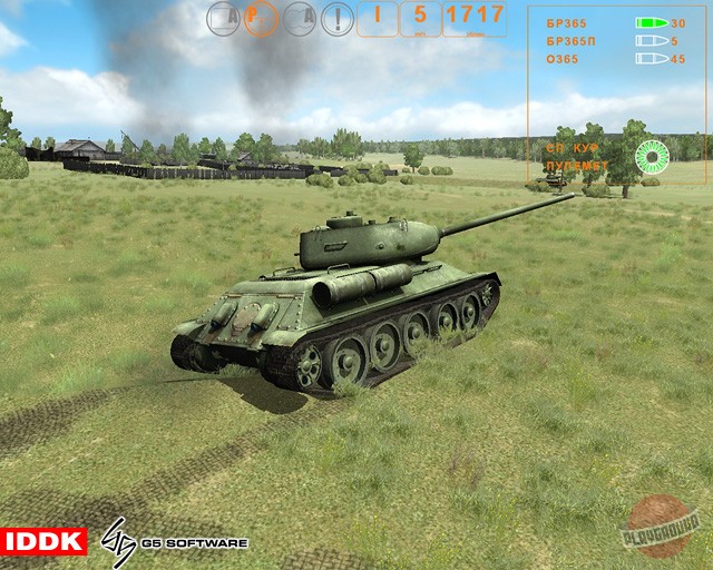 Скриншот из игры Танки Второй мировой: Т-34 против Тигра - 39