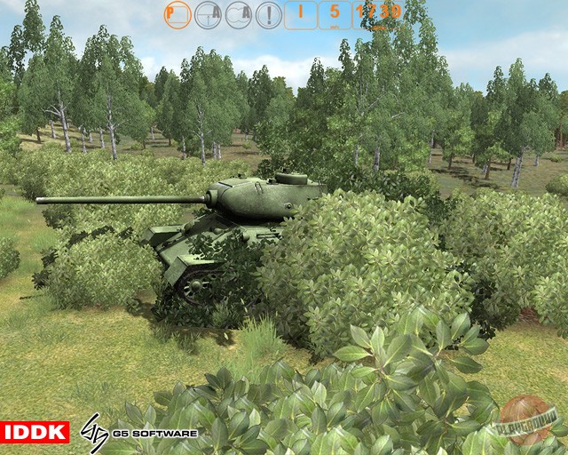 Скриншот из игры Танки Второй мировой: Т-34 против Тигра - 28