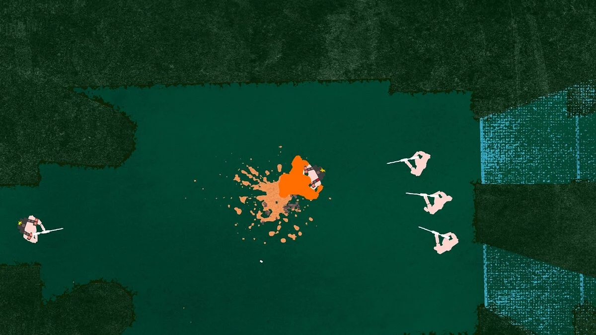 Скриншот из игры APE OUT - 24