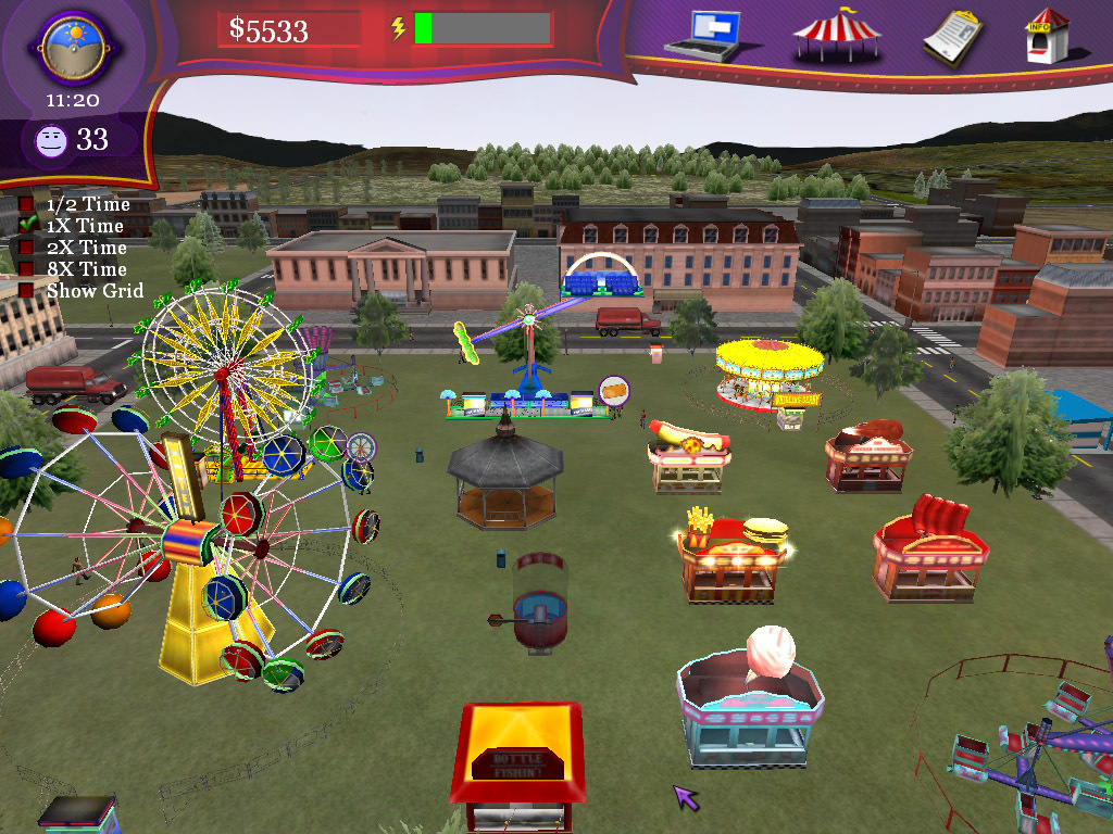 Скриншот из игры Ride Carnival Tycoon - 13