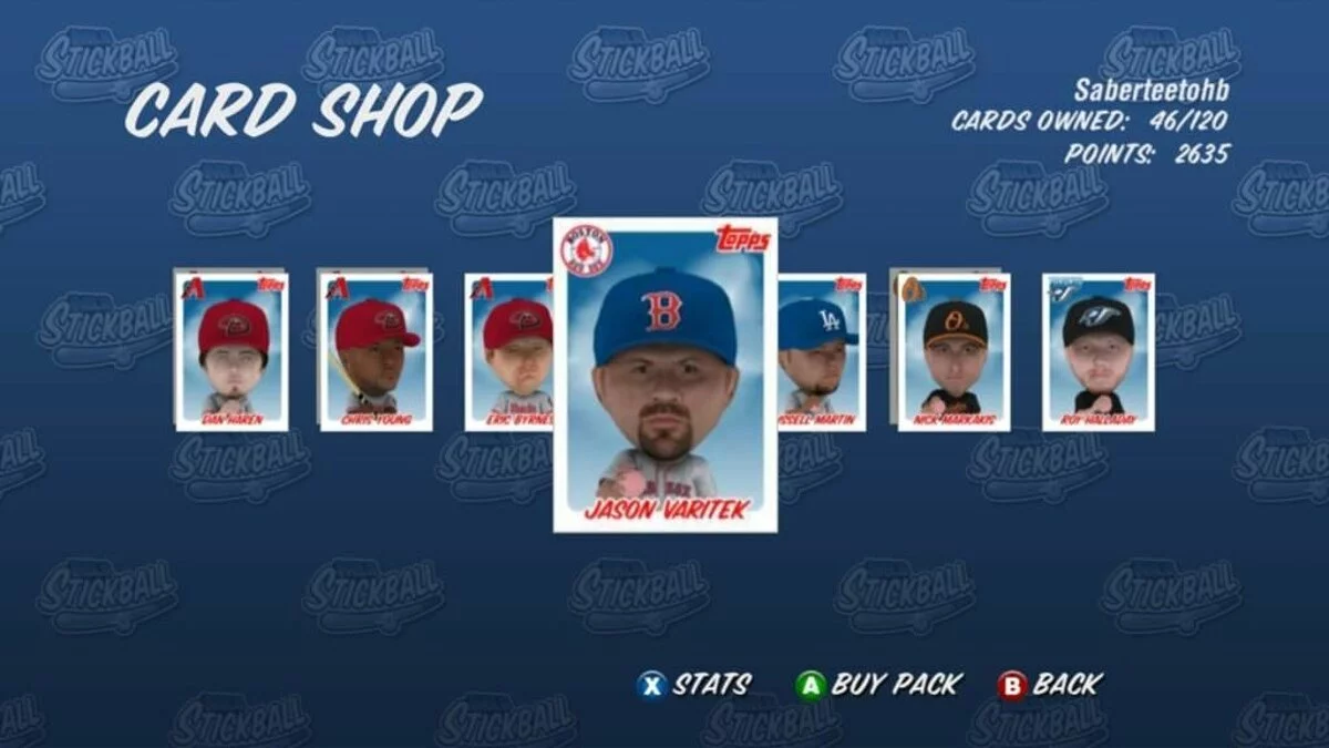 Скриншот из игры MLB Stickball - 8