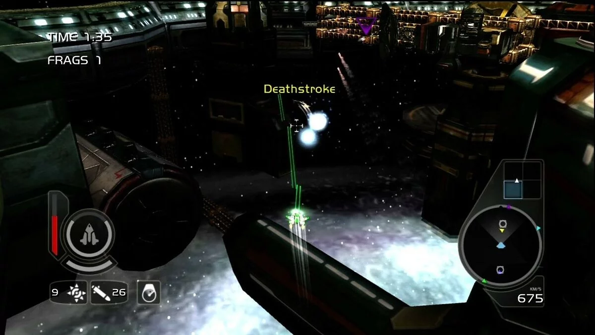 Скриншот из игры Wing Commander Arena - 9