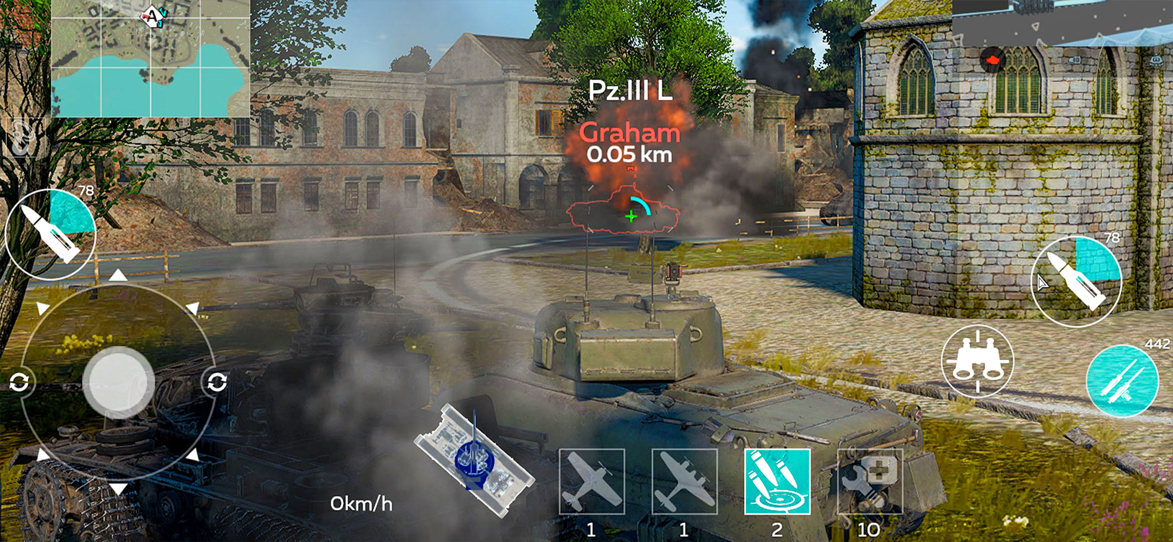 Скриншот из игры War Thunder Mobile - 5