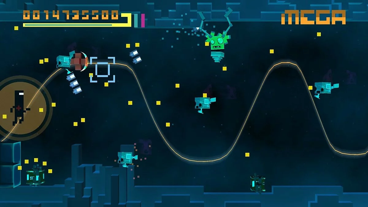 Скриншот из игры Bit.Trip Fate - 15