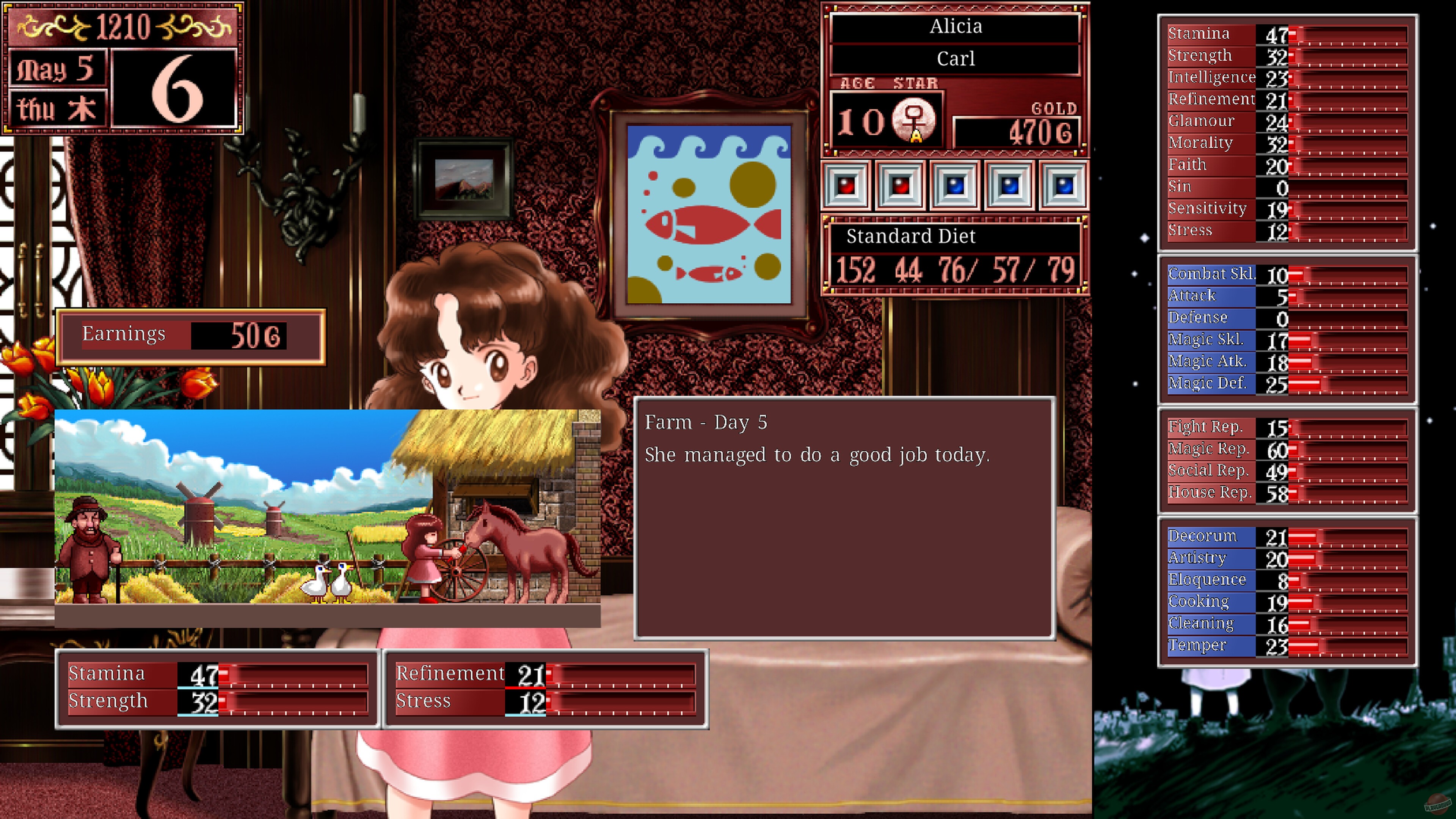 Скриншот из игры Princess Maker 2 - 14