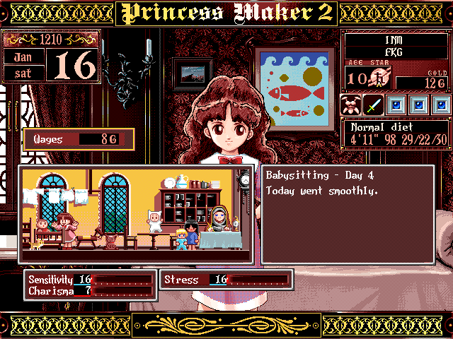 Скриншот из игры Princess Maker 2 - 48