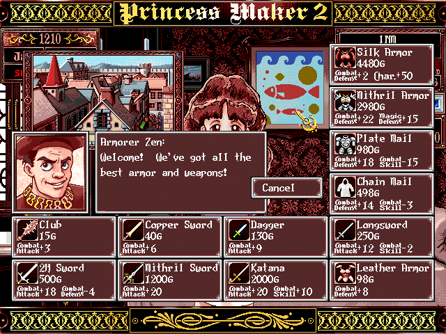 Скриншот из игры Princess Maker 2 - 49