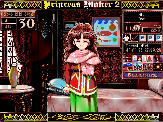 Скриншот из игры Princess Maker 2 - 1
