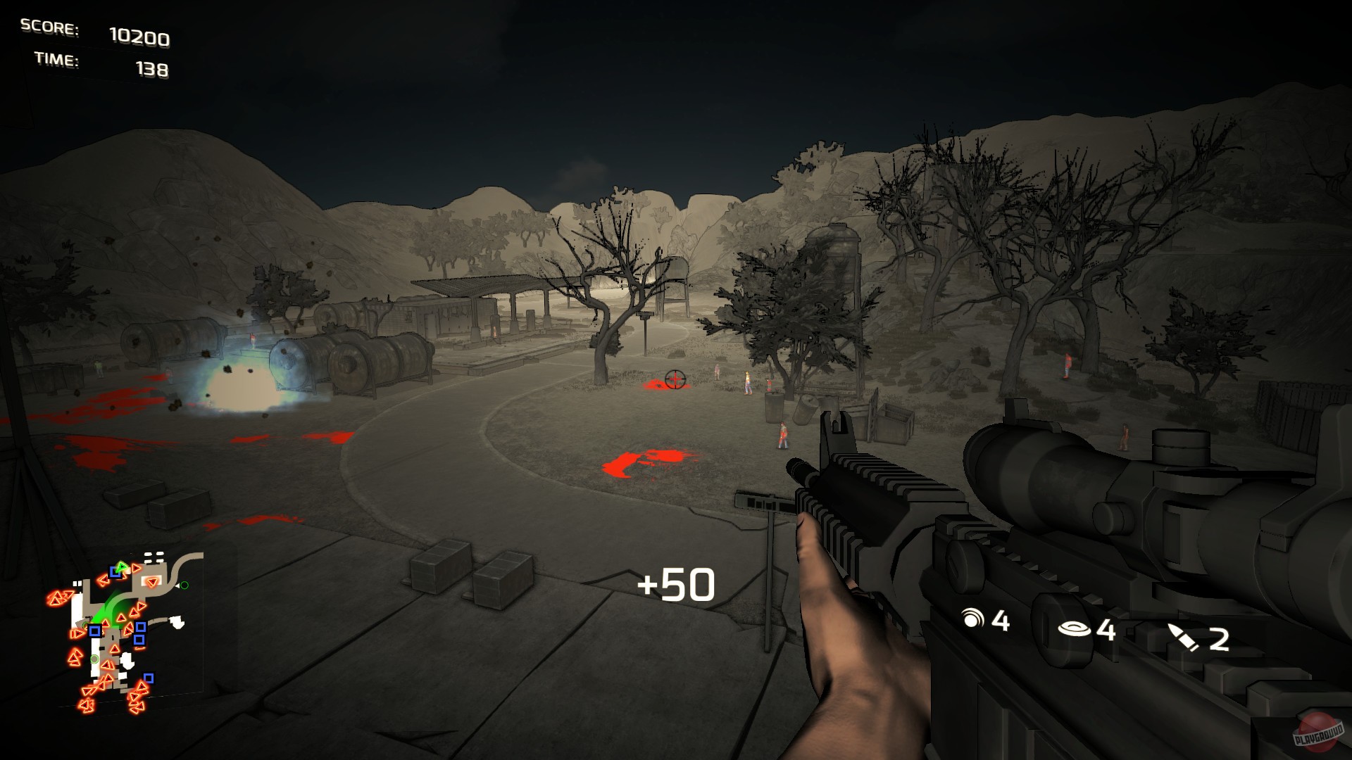 Скриншот из игры Dead TrailZ - 7