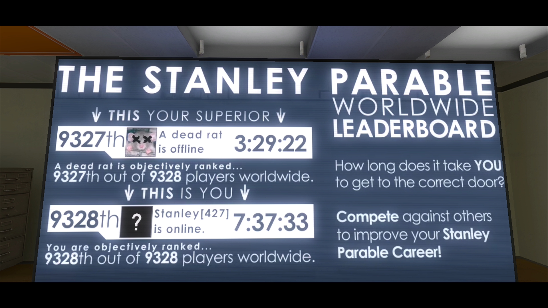 Скриншот из игры The Stanley Parable - 47