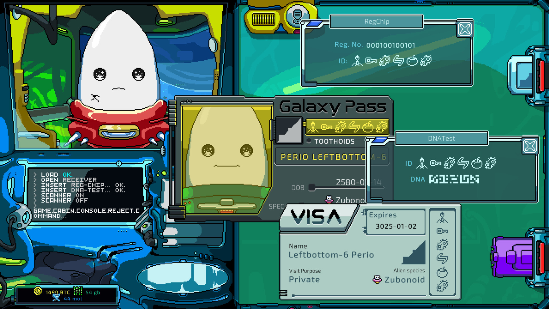 Скриншот из игры Galaxy Pass Station - 1