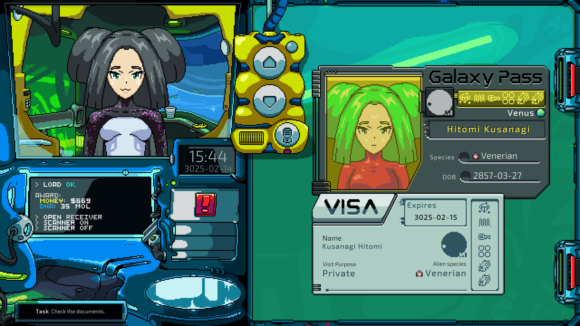 Скриншот из игры Galaxy Pass Station - 47