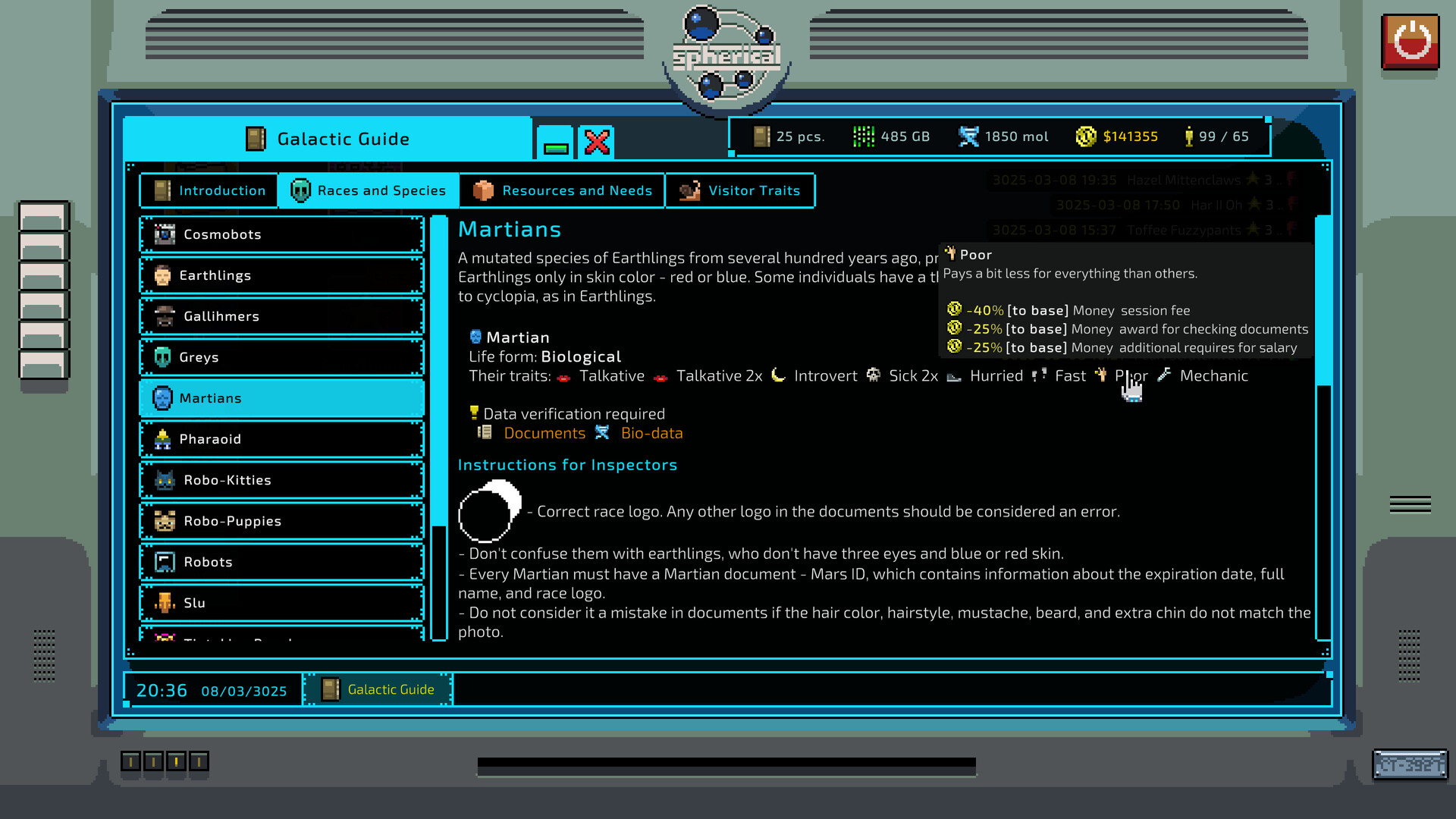 Скриншот из игры Galaxy Pass Station - 55