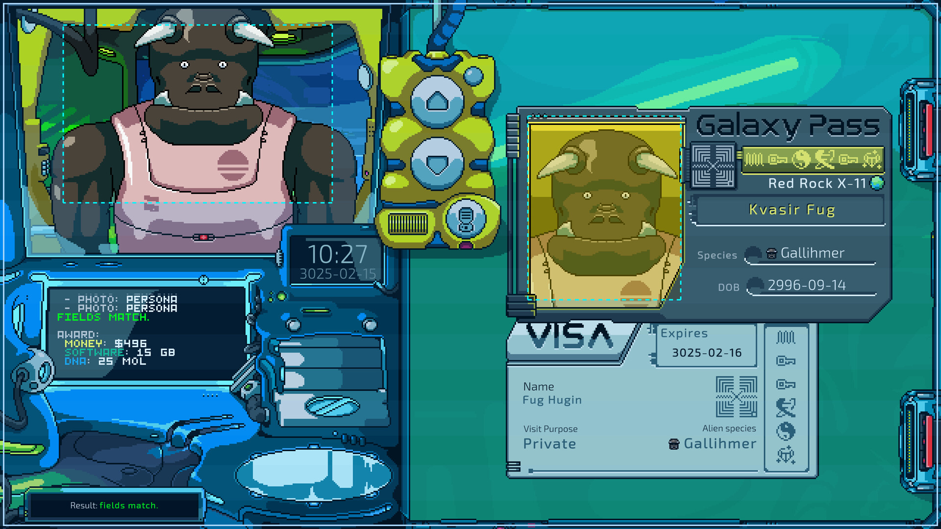 Скриншот из игры Galaxy Pass Station - 31