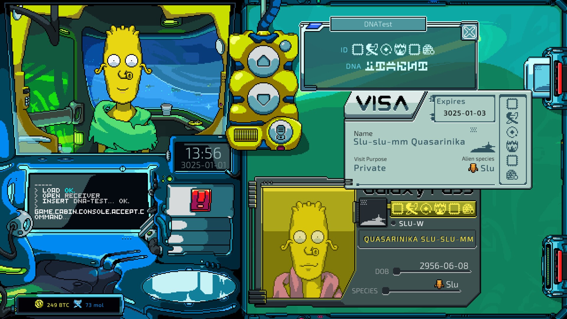 Скриншот из игры Galaxy Pass Station - 15