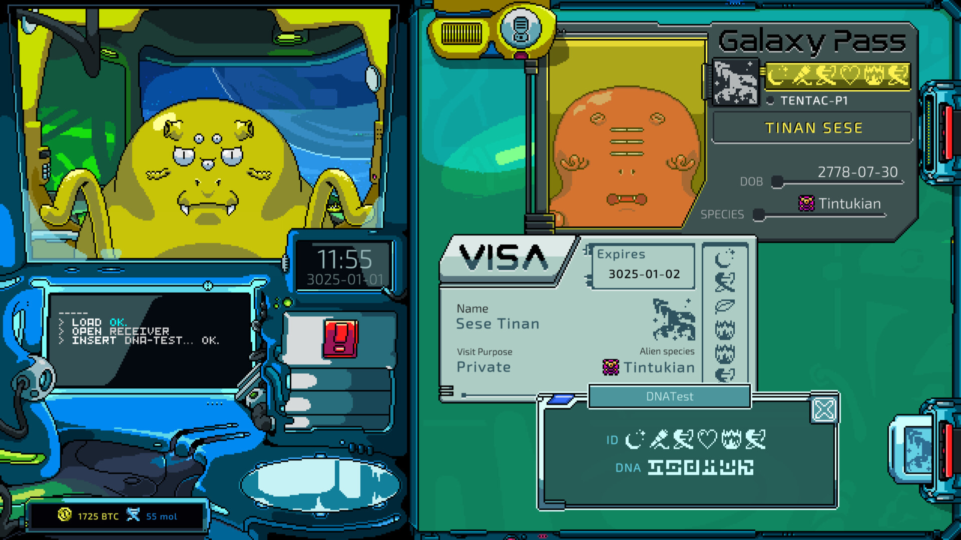 Скриншот из игры Galaxy Pass Station - 11