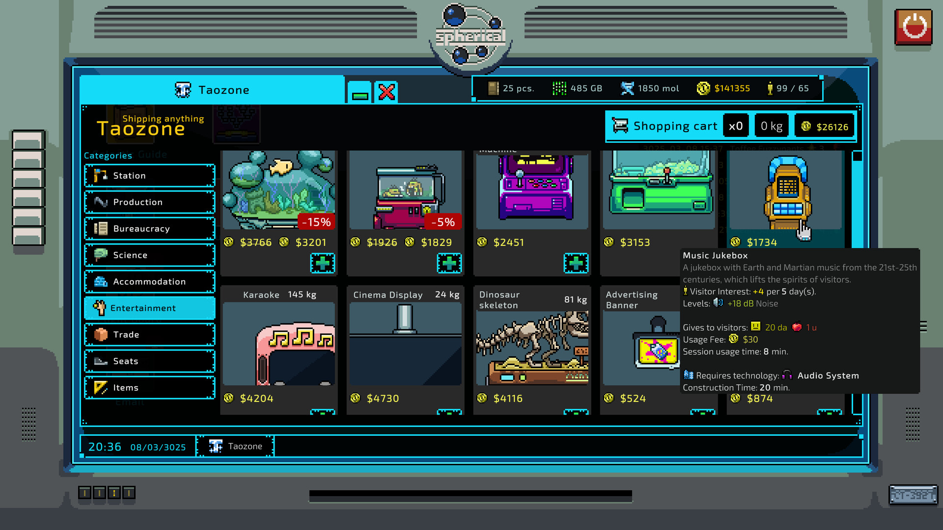 Скриншот из игры Galaxy Pass Station - 23