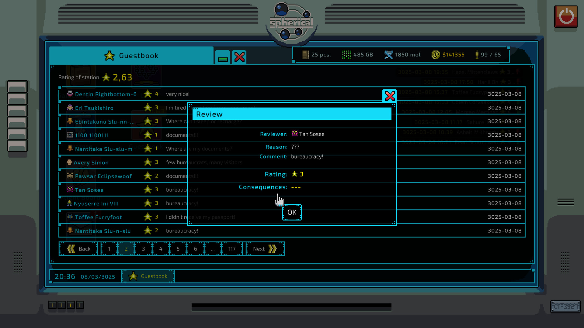 Скриншот из игры Galaxy Pass Station - 28