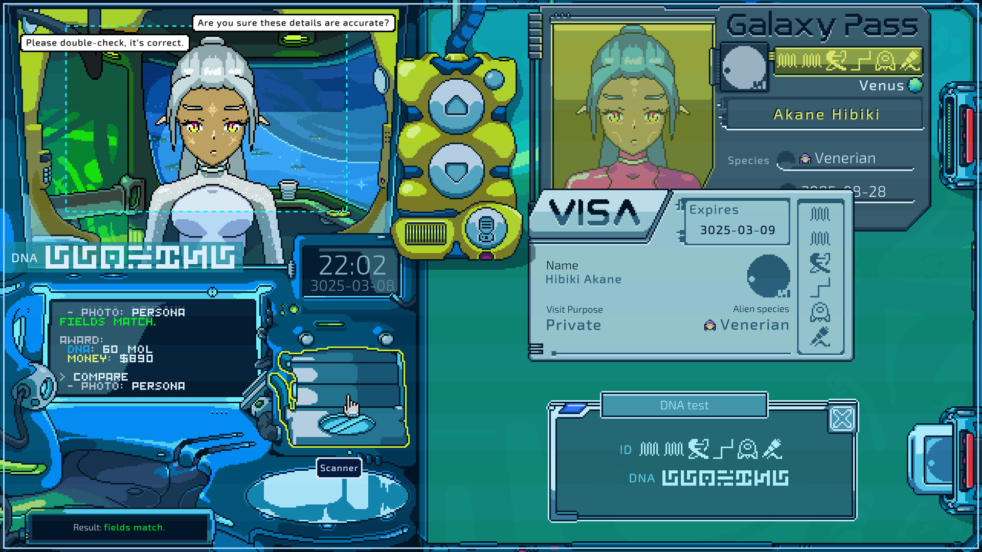 Скриншот из игры Galaxy Pass Station - 22