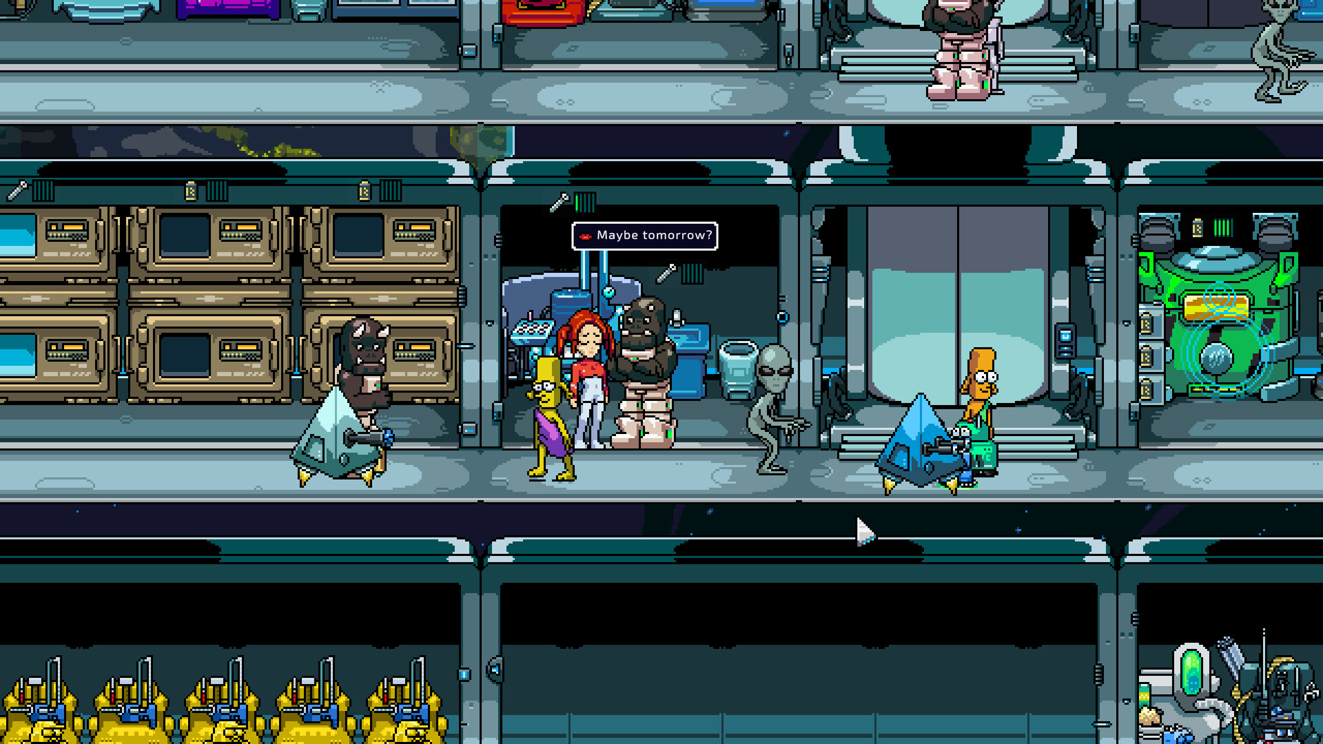 Скриншот из игры Galaxy Pass Station - 14