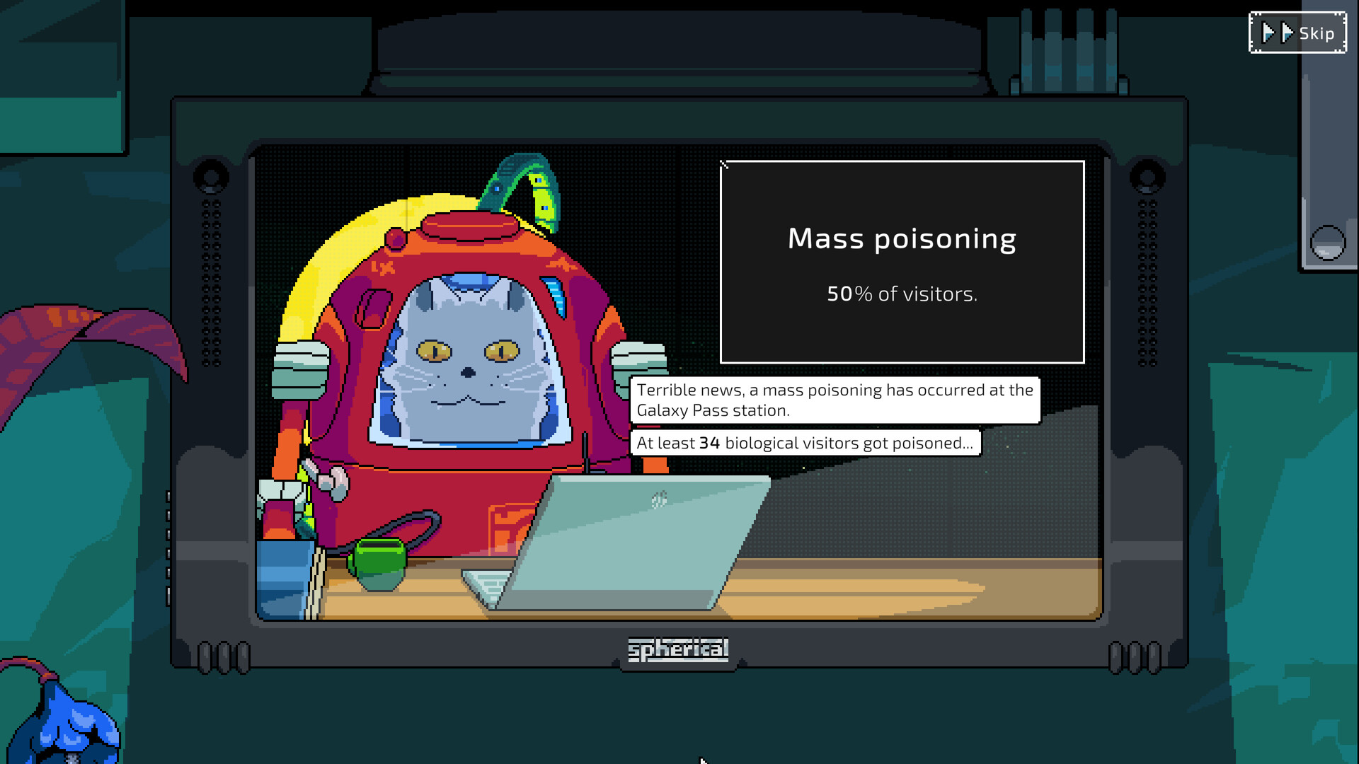 Скриншот из игры Galaxy Pass Station - 39