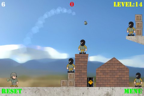 Скриншот из игры iGrenadier - 2