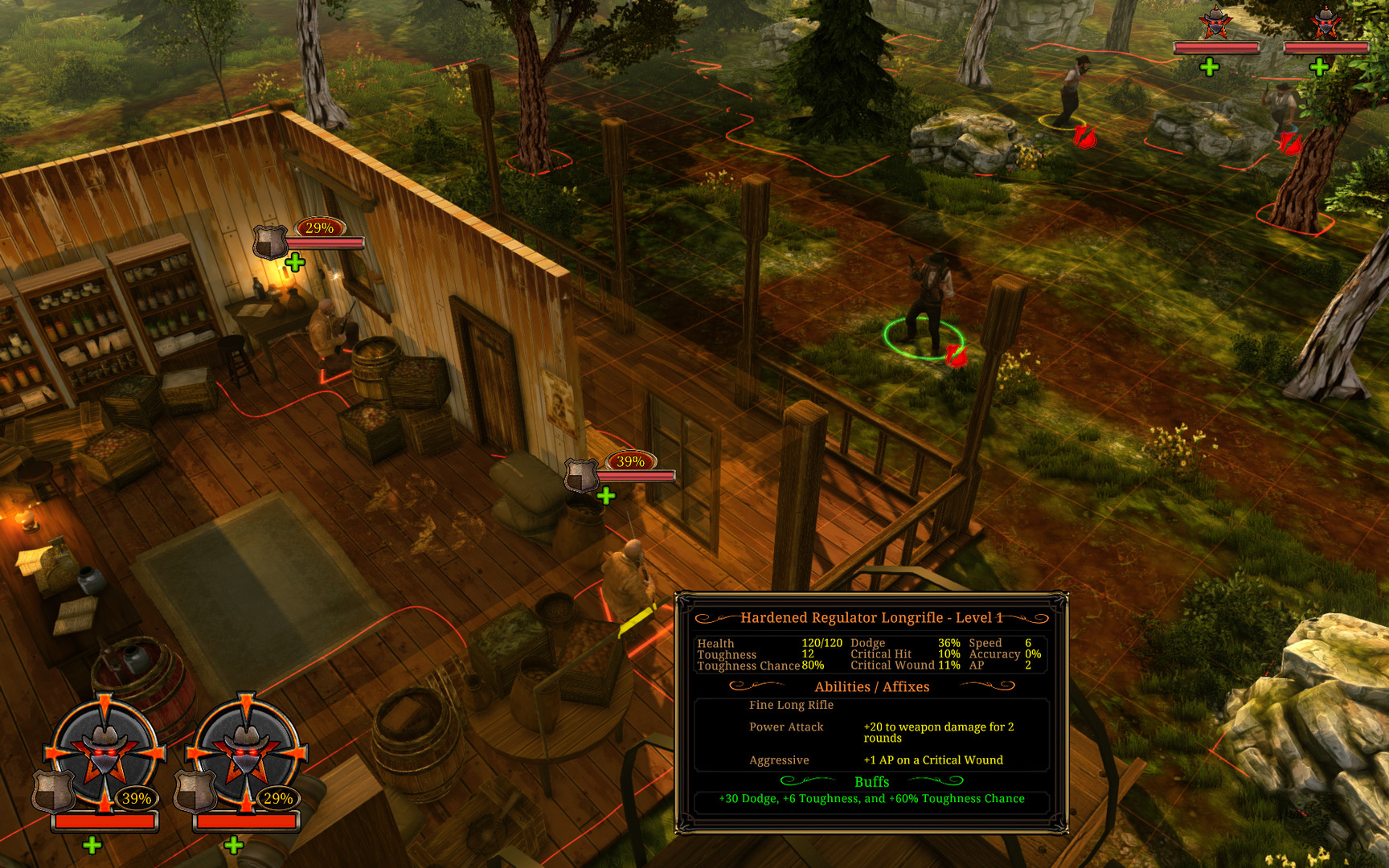 Скриншот из игры The Feud: Wild West Tactics - 43