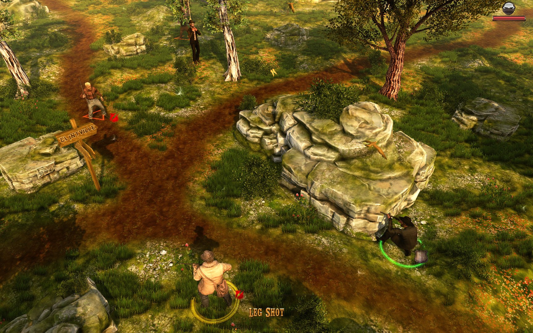 Скриншот из игры The Feud: Wild West Tactics - 1