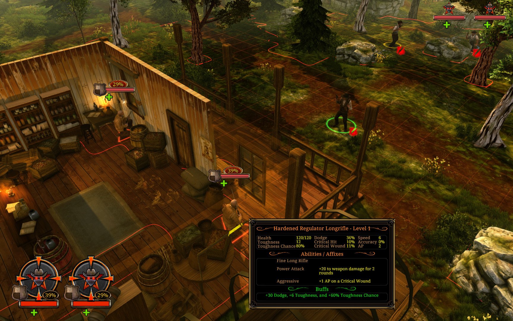 Скриншот из игры The Feud: Wild West Tactics - 11