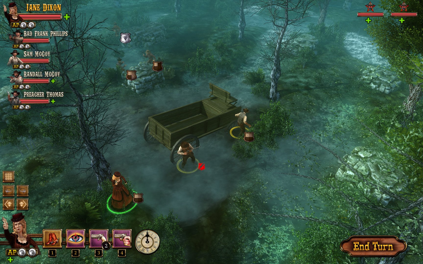 Скриншот из игры The Feud: Wild West Tactics - 12