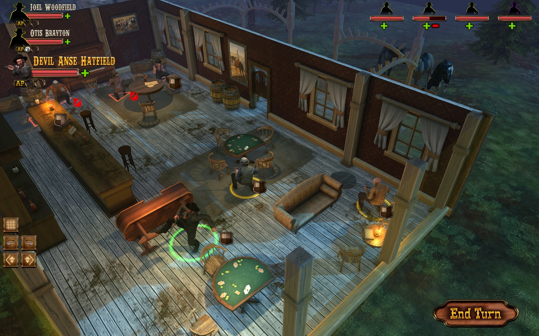 Скриншот из игры The Feud: Wild West Tactics - 4