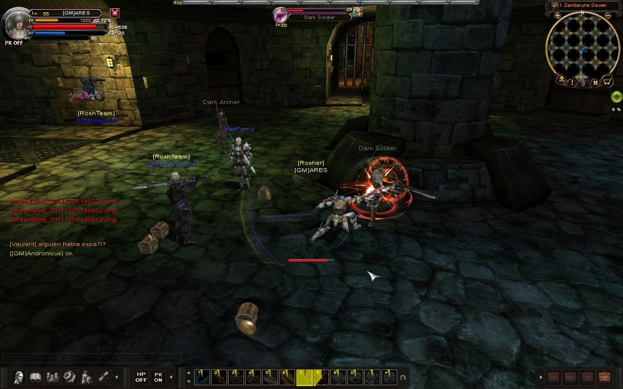 Скриншот из игры Rosh Online: The Return of Karos - 1