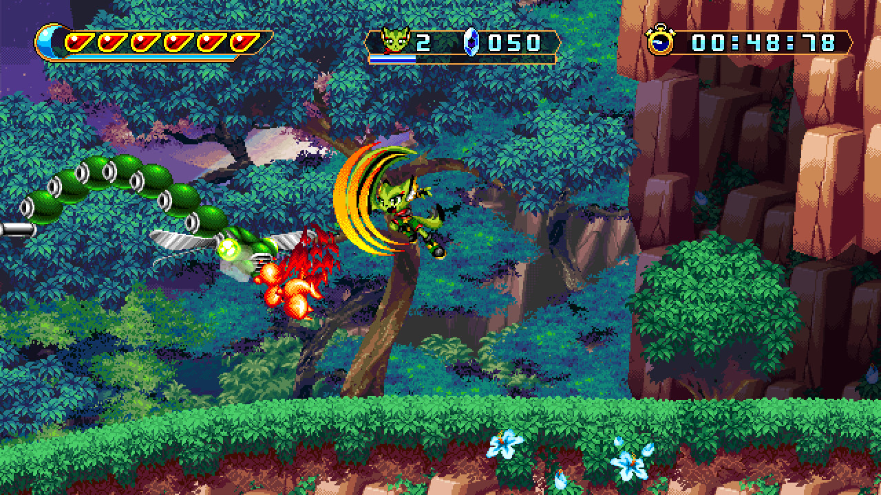 Скриншот из игры Freedom Planet 2 - 2