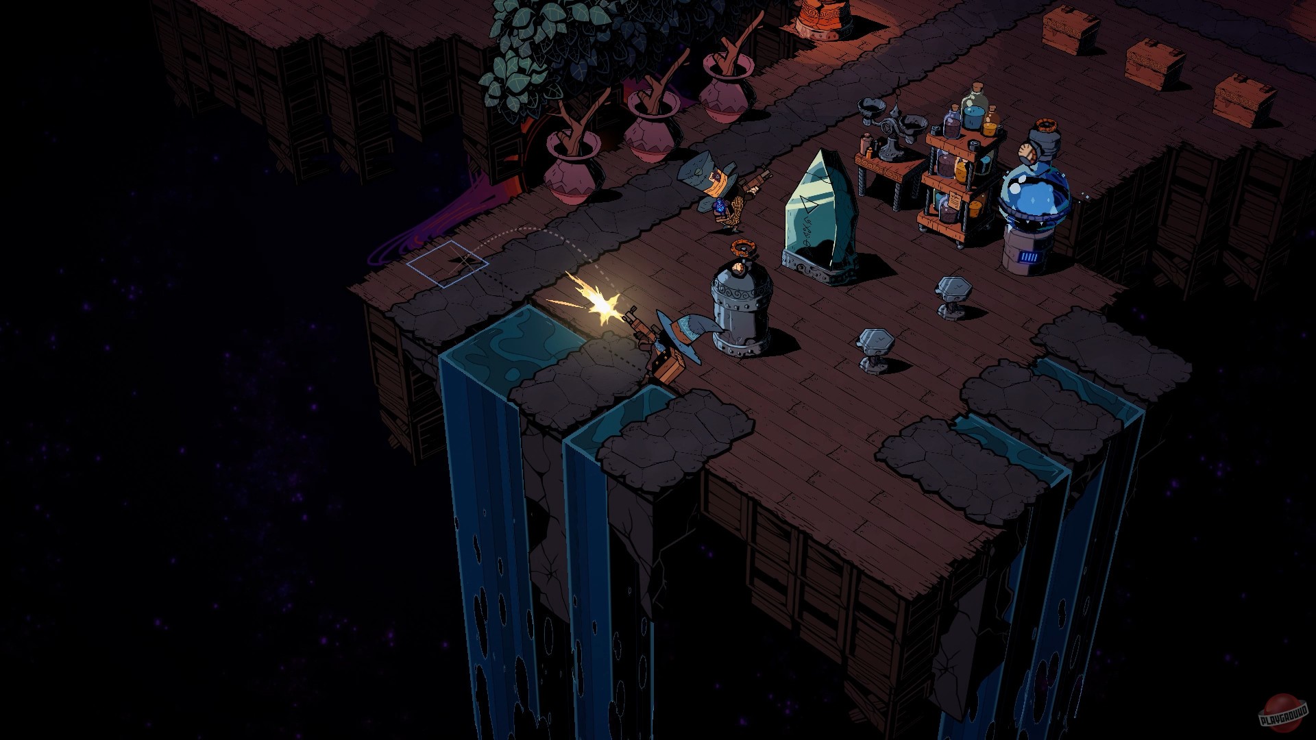 Скриншот из игры Wizard with a Gun - 2