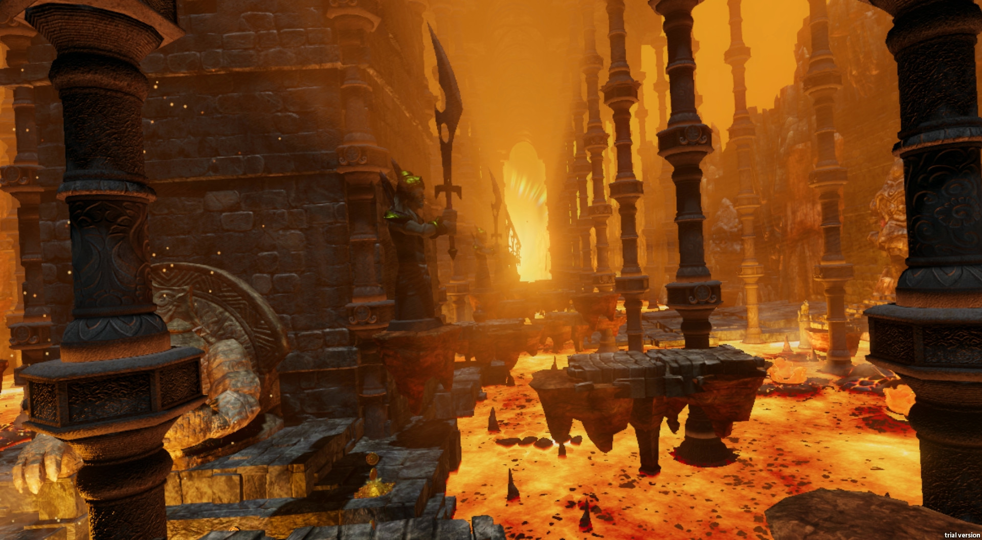 Скриншот из игры Wrath Of The Fire God - 1