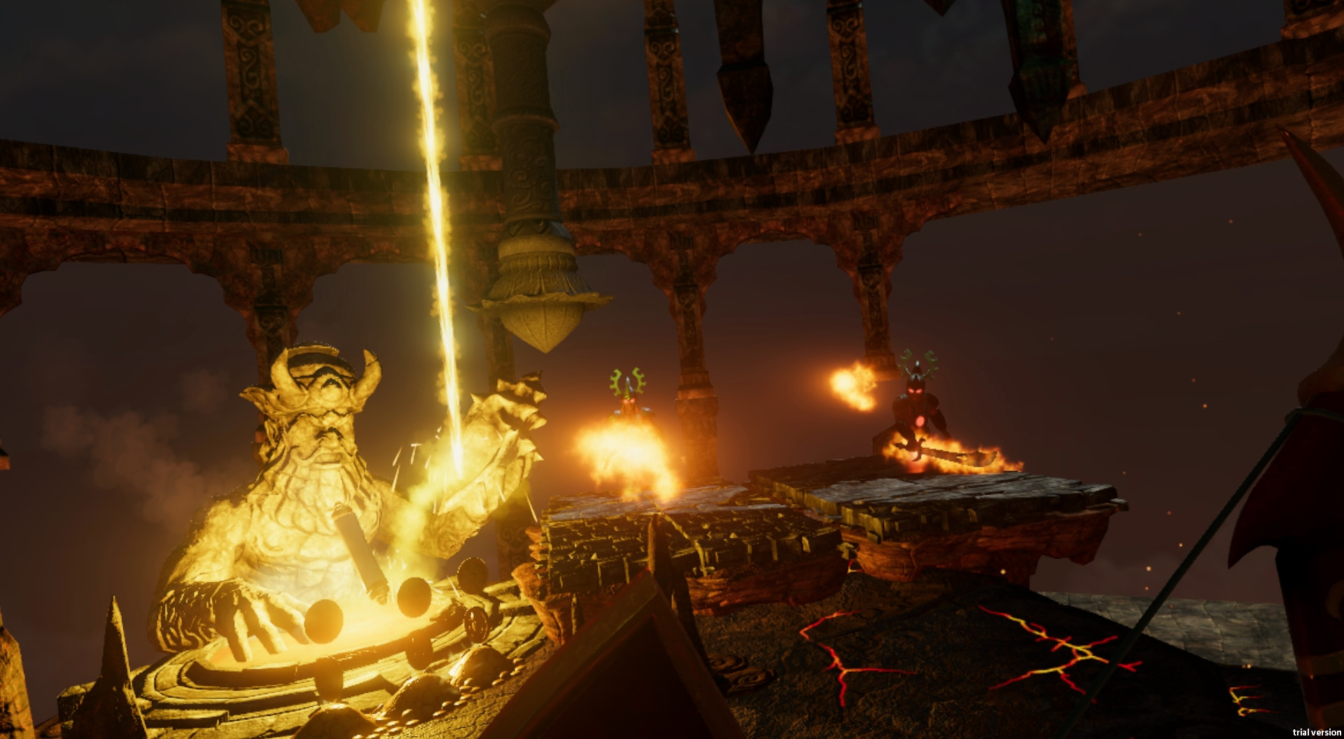 Скриншот из игры Wrath Of The Fire God - 5