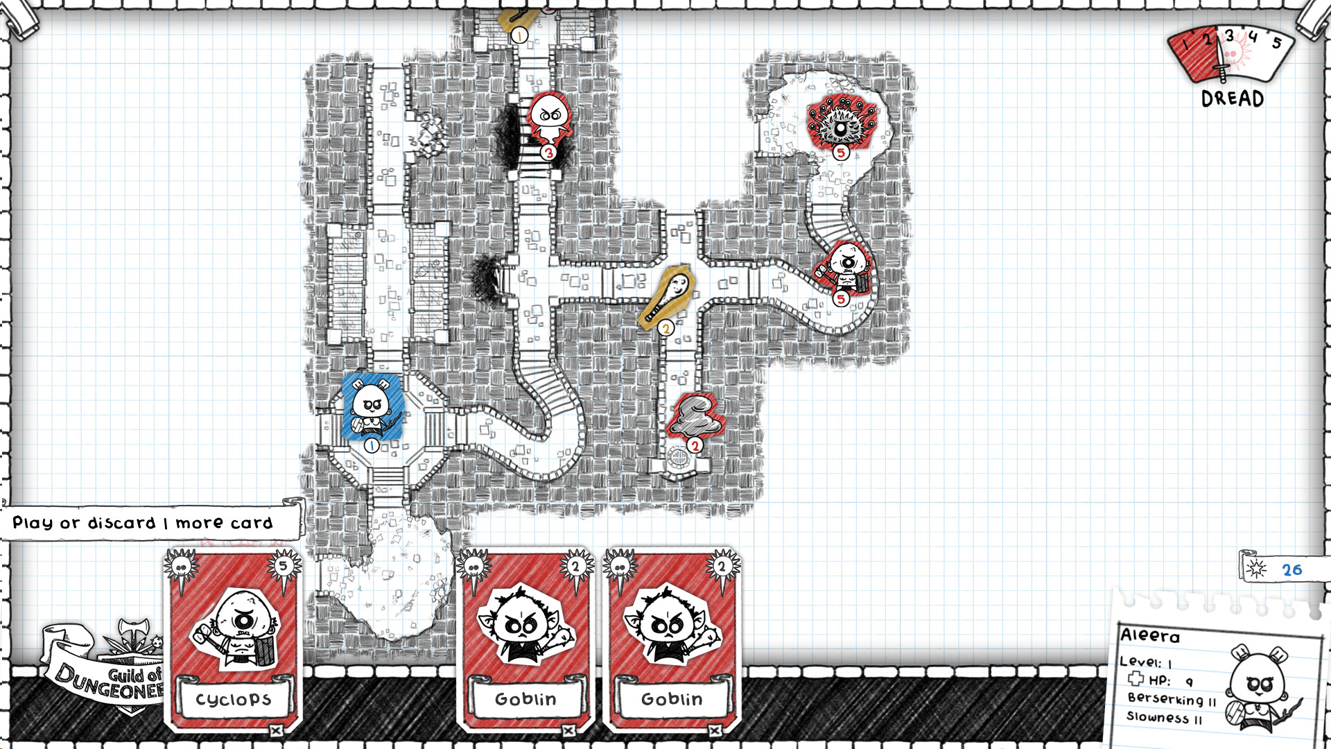 Скриншот из игры Guild of Dungeoneering - 7