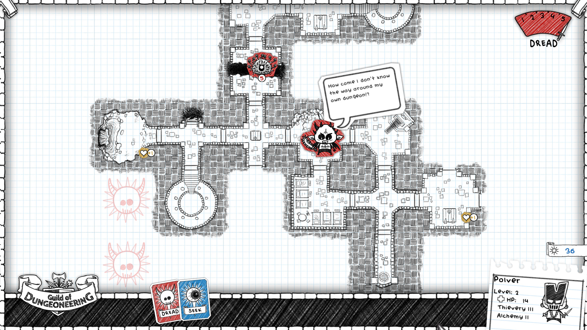Скриншот из игры Guild of Dungeoneering - 12