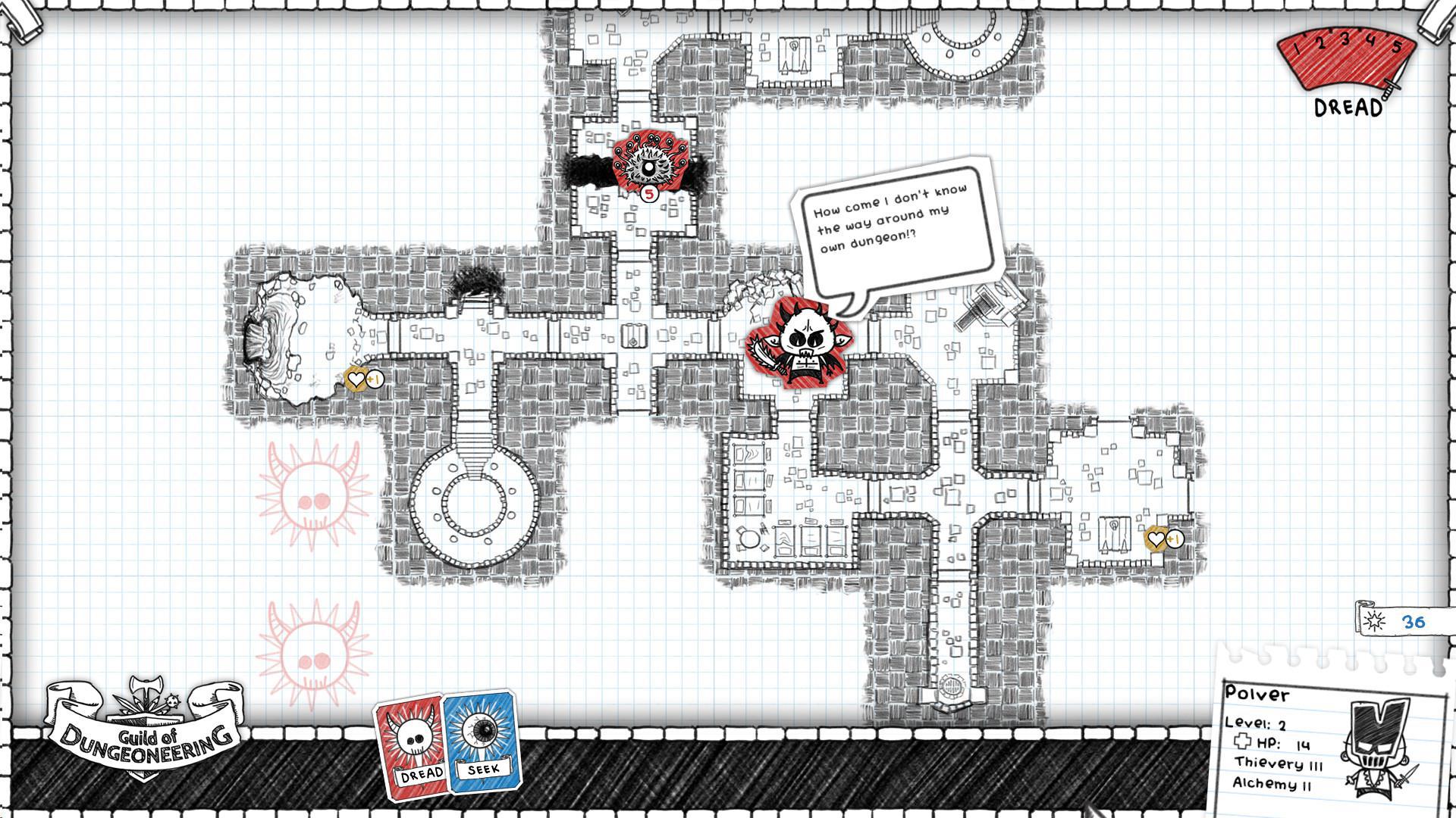 Скриншот из игры Guild of Dungeoneering - 33