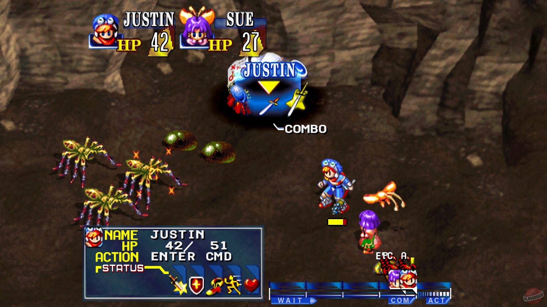 Скриншот из игры Grandia HD Collection - 23