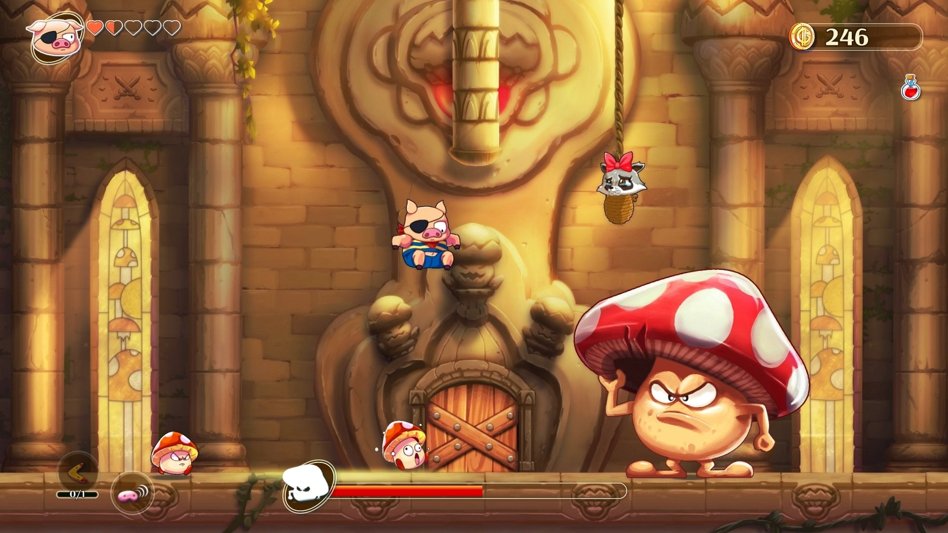 Скриншот из игры Monster Boy and the Cursed Kingdom - 64