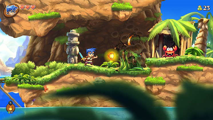 Скриншот из игры Monster Boy and the Cursed Kingdom - 59