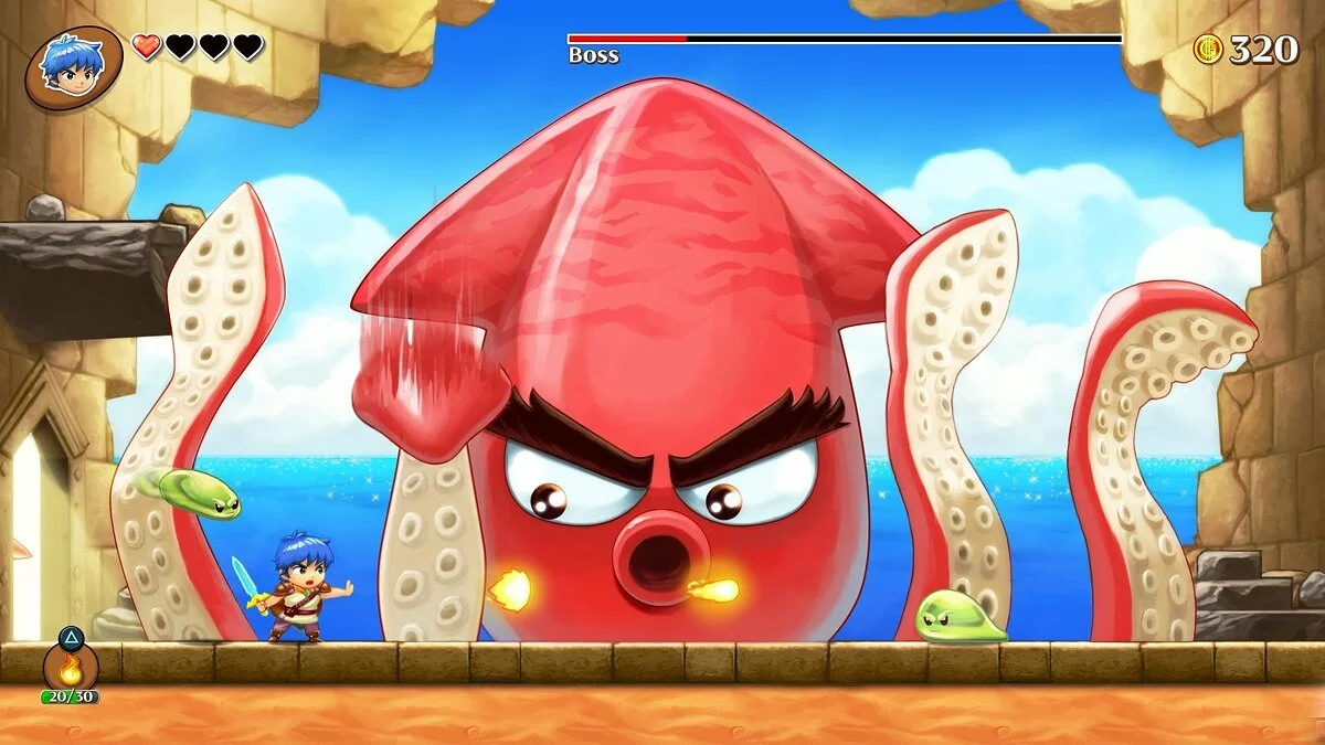 Скриншот из игры Monster Boy and the Cursed Kingdom - 24