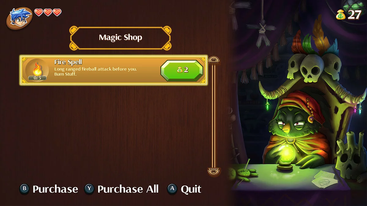 Скриншот из игры Monster Boy and the Cursed Kingdom - 27